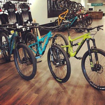 Santa Cruz, Specialized, Yeti Bicycles