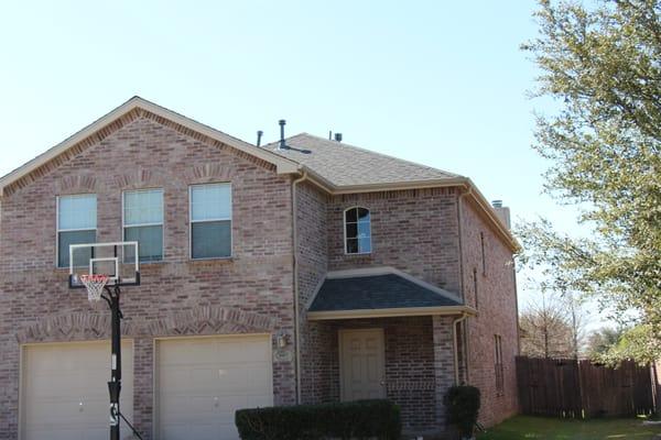 two story roof replaced with Certainteed due to hail damage in the first week of March.