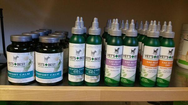 We offer a variety of products for your pet, available right in our clinic.