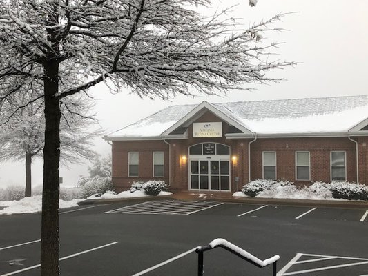 Warrenton office on a beautiful winter morning