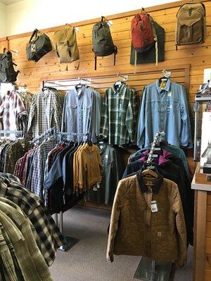 So many great American made outdoors clothing