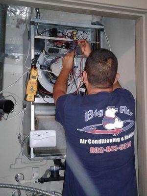 we are fully licensed and qualified to work on board array of air conditioning and heating system.