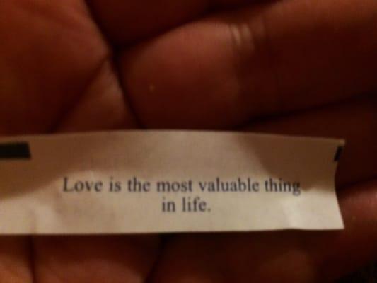 My fortune. So true!