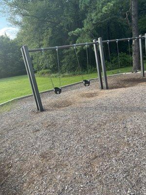 Playground swings