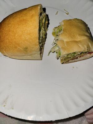 My Jimmy John's sub