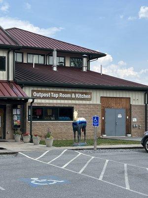 Restaurant entrance