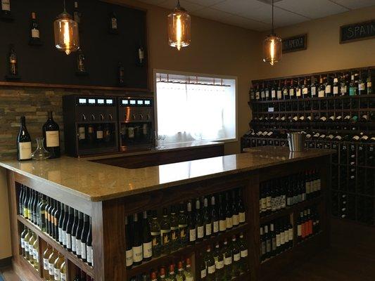 Binghamton's only State-of-the-Art Tasting Bar, specializing in unique, organic, and sustainability farmed wines.