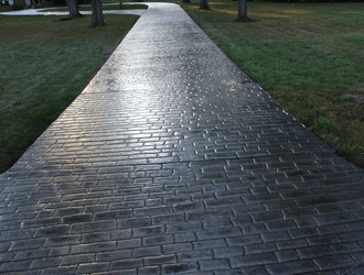 Stamped Concrete Driveways