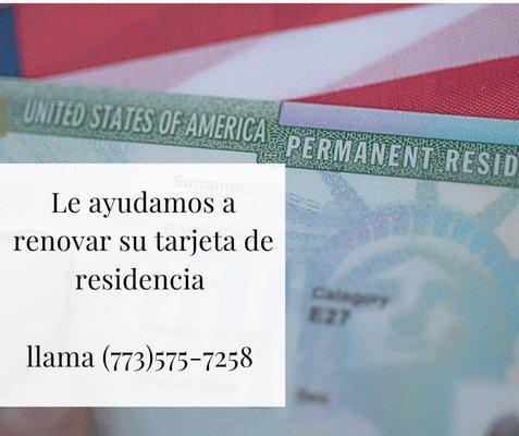 Did you know you can renew your permanent resident card 6 months before it expires? Contact us today!