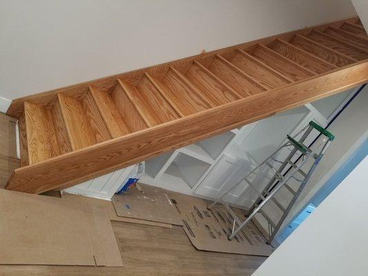 Finished staircase