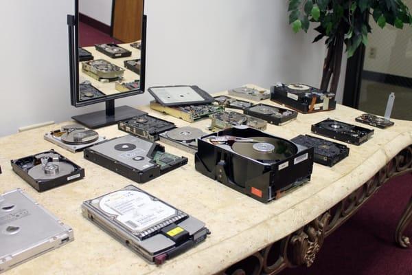 Museum of hard drives