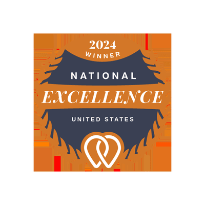 Recent Winner of 2024 National Excellence Award. 3 years running!