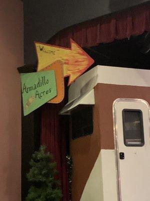 Scenery for the Great American Trailer Park Christmas Musical