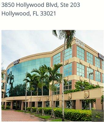 3850 Hollywood Blvd., Suite 203, Hollywood, FL 33021