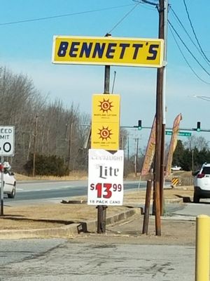 Bennetts liquors