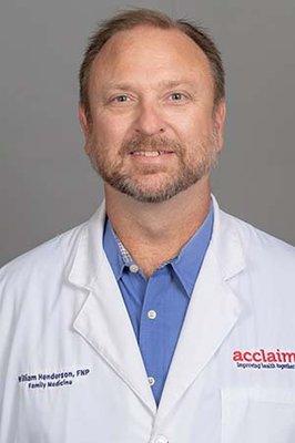 William B Henderson, PhD, APRN, FNP