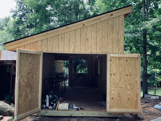 New shed