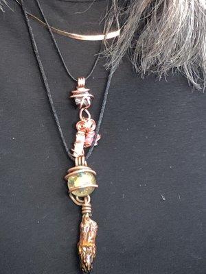 Example of Pendent's from: Wire wrapping