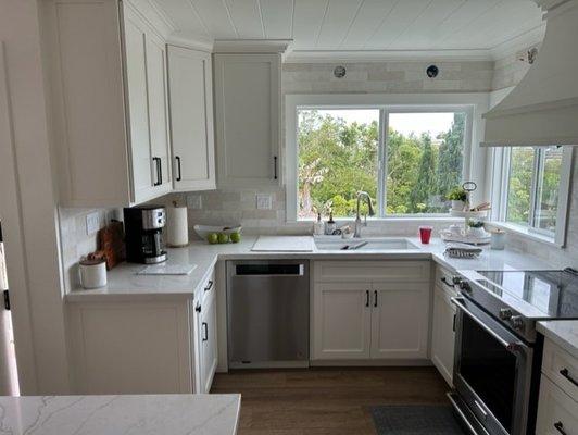 Custom kitchen.