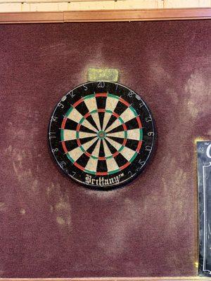 Fresh dart board