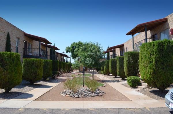 Front View of Apartments