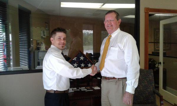 Agent/producer-John Pelzer with Pace Insurance Agency/Owner-Ronnie Pace