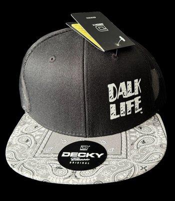 Decky  Classic bandanna design print with Dalk Life logo.