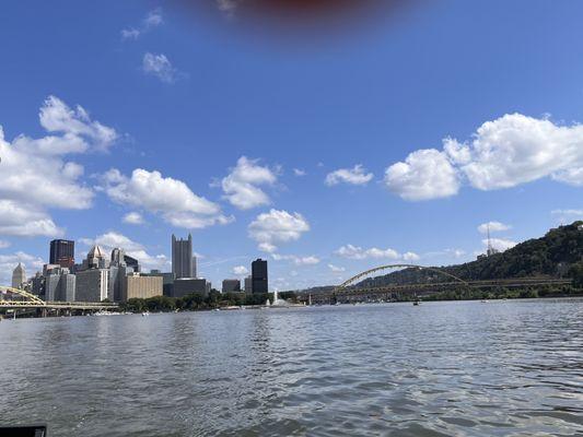 View from the boat