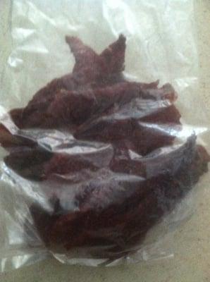 Beef jerky