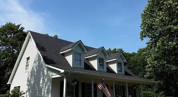 Roof installation for pastor of Hyland Heights Baptist Church.