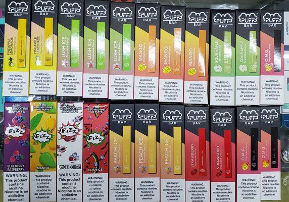 New Arrivals! Disposable PUFF BAR.