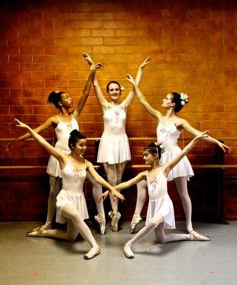 Pointe Class in Costumes