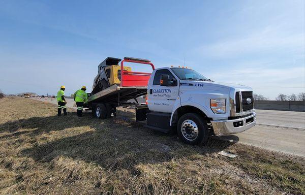 Flatbed Towing.