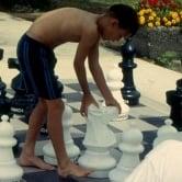 Giant Chess; one of many summer time outdoor activities at Langes Ranch Park.