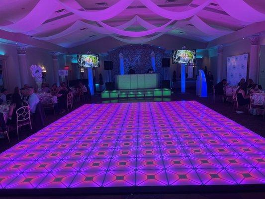 LED floors