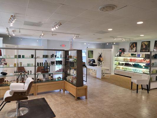 Aveda Salon in Downtown Fairhope on Church Street