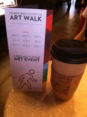 Fullerton art walk! Come join us. :)