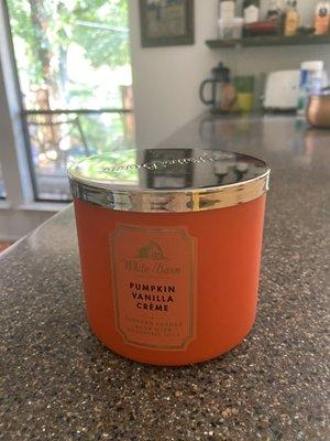 One of my 3 wick fall candles.