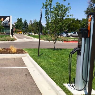 Free Electric Car Charge Station