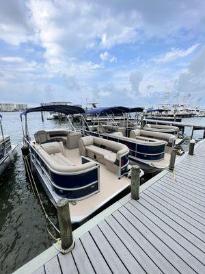 Brand new 12 passenger pontoon boats