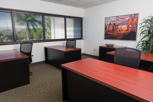 Turnkey offices to accommodate any size staff.