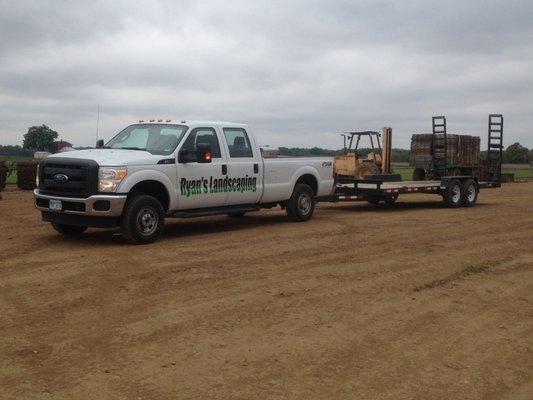 Our trucks, like all of our equipment, are clean and updated