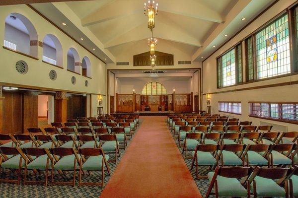 Main Chapel back looking front