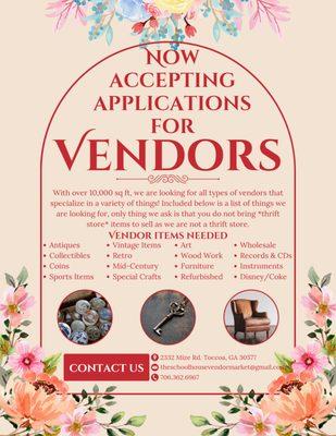 The Schoolhouse Vendor Market