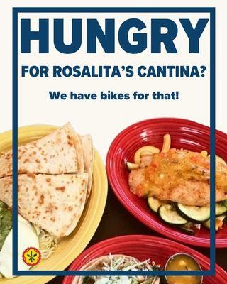 Spice up your day with the vibrant flavors of Rosalita's Cantina!