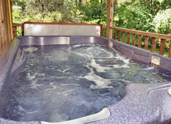 Hot Tub with a view!