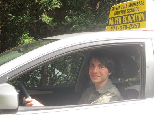 "I was able to take and pass the on the road test right after I completed my lessons...."