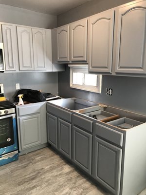 kitchen renovation