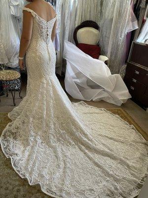 Wedding dress alterations