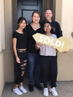 Congratulations to the Northrup Family on their purchase of their new home in Menifee California, wish you a lifetime of happiness